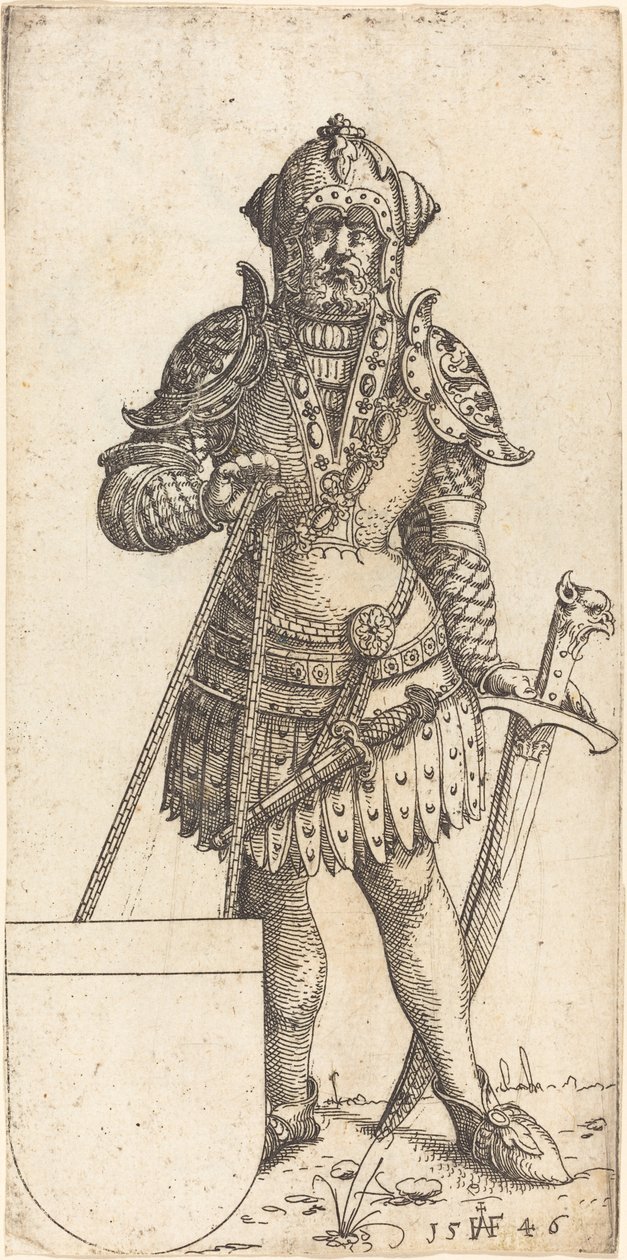 Ludwig II, konge av Ungarn, 1546. av Augustin Hirschvogel