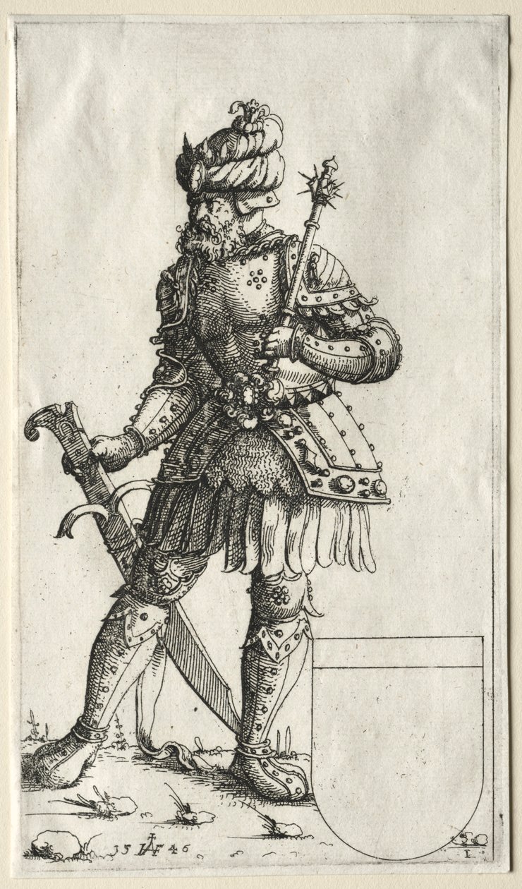 Sigismund II, konge av Polen, 1546. av Augustin Hirschvogel