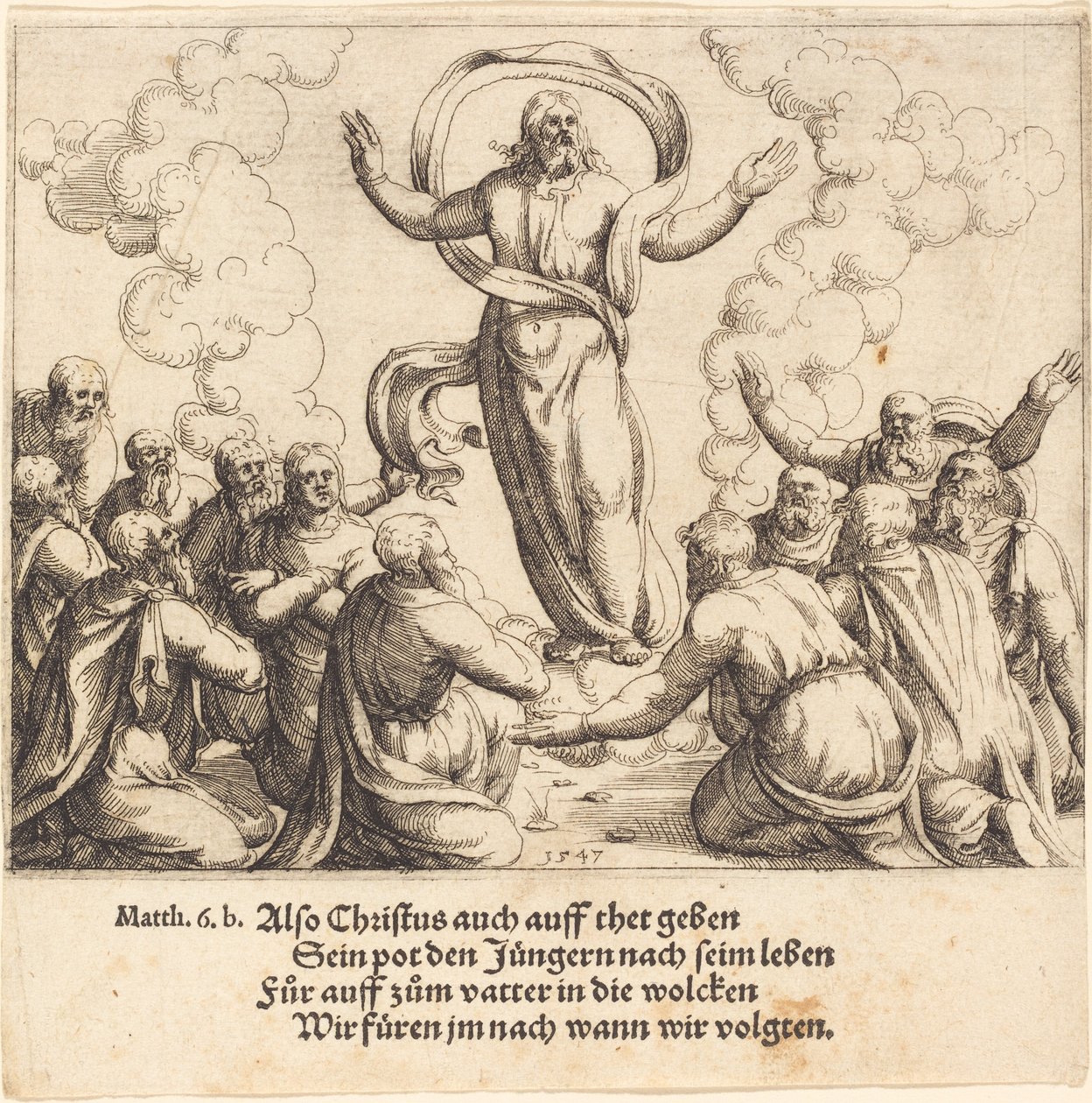 Himmelfarten av Augustin Hirschvogel