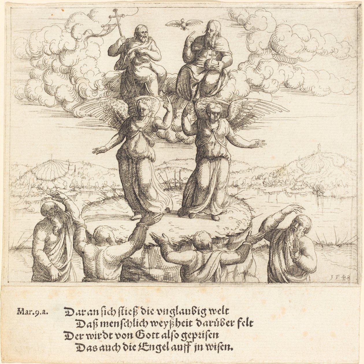 Transfigurasjonen av Augustin Hirschvogel