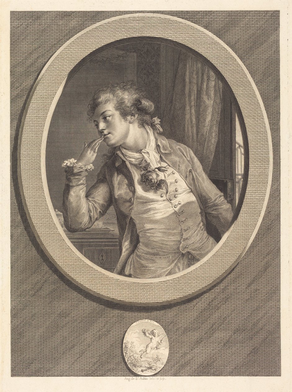Stol på mine eder (Dere kan stole på meg!) av Augustin de Saint-Aubin