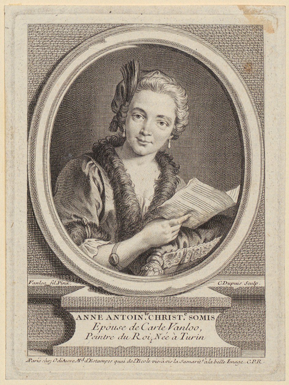 Gruppeportrett av Ludvig XVI, Marie Antoinette og Ludvig XVII av Augustin de Saint-Aubin