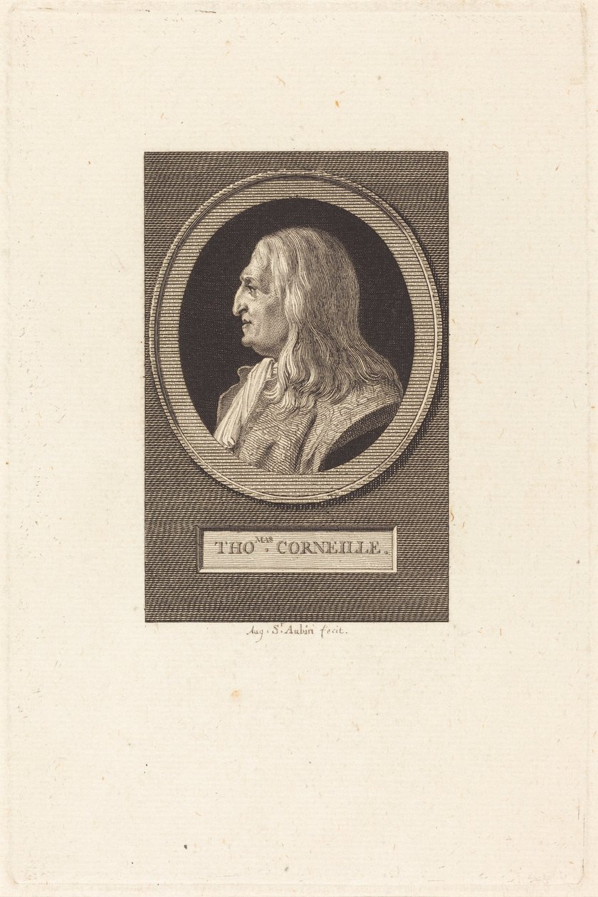 Thomas Corneille av Augustin de Saint-Aubin