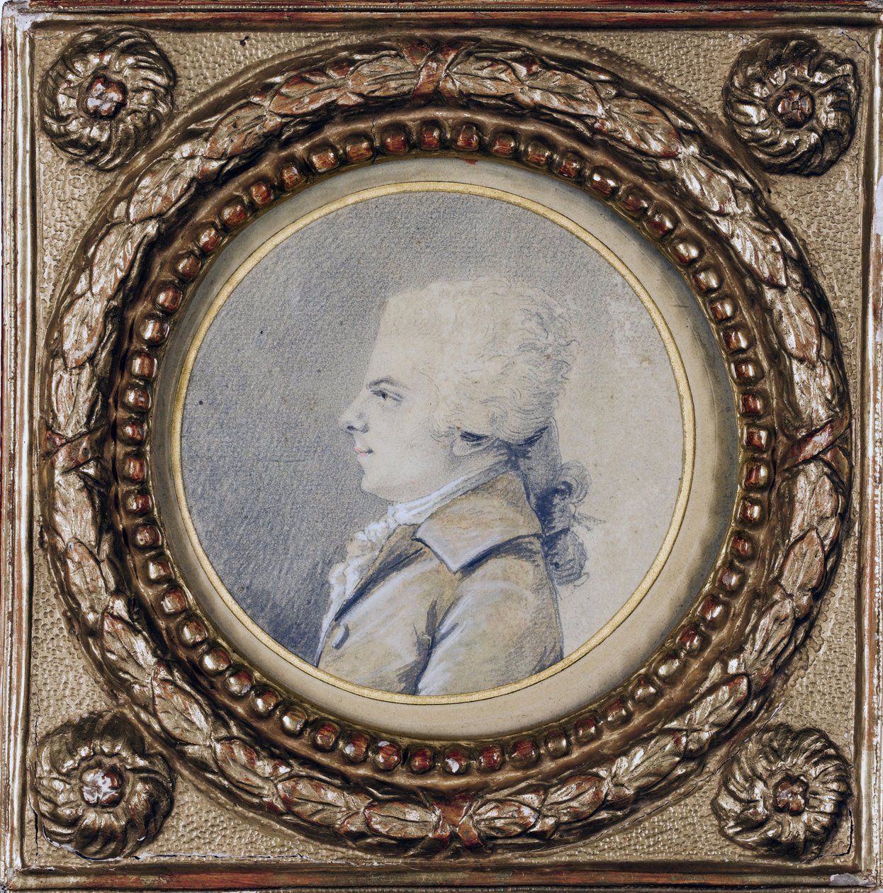 Wolfgang Amadeus Mozart (1756-1791) av Augustin de Saint Aubin