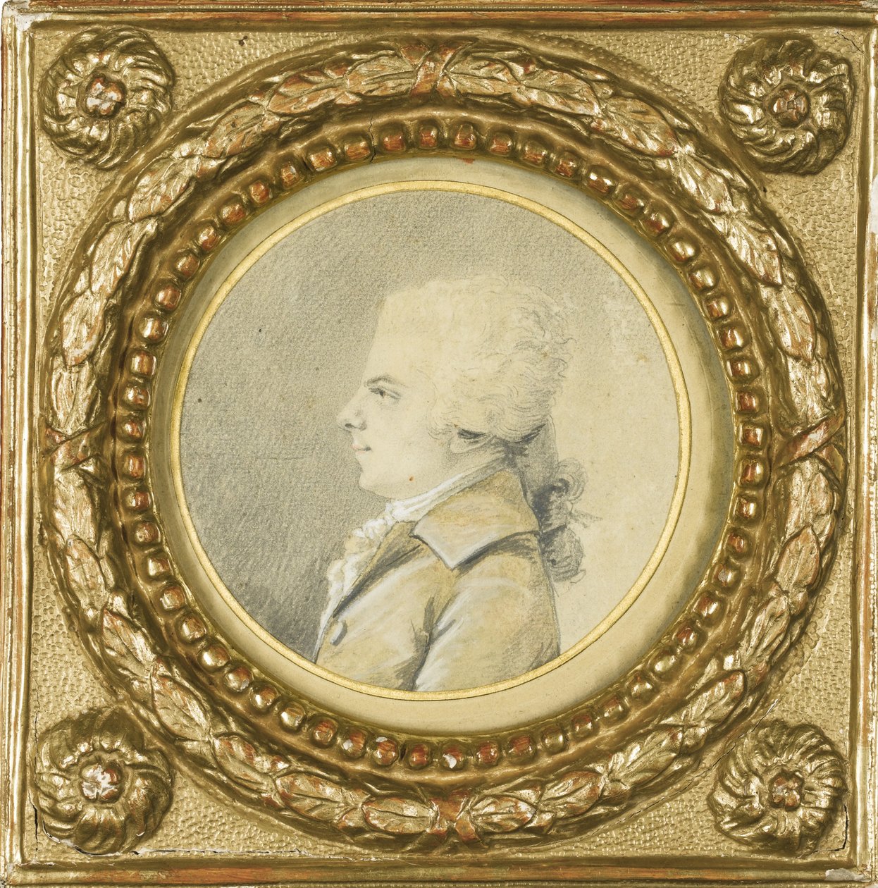 Wolfgang Amadeus Mozart av Augustin de Saint Aubin