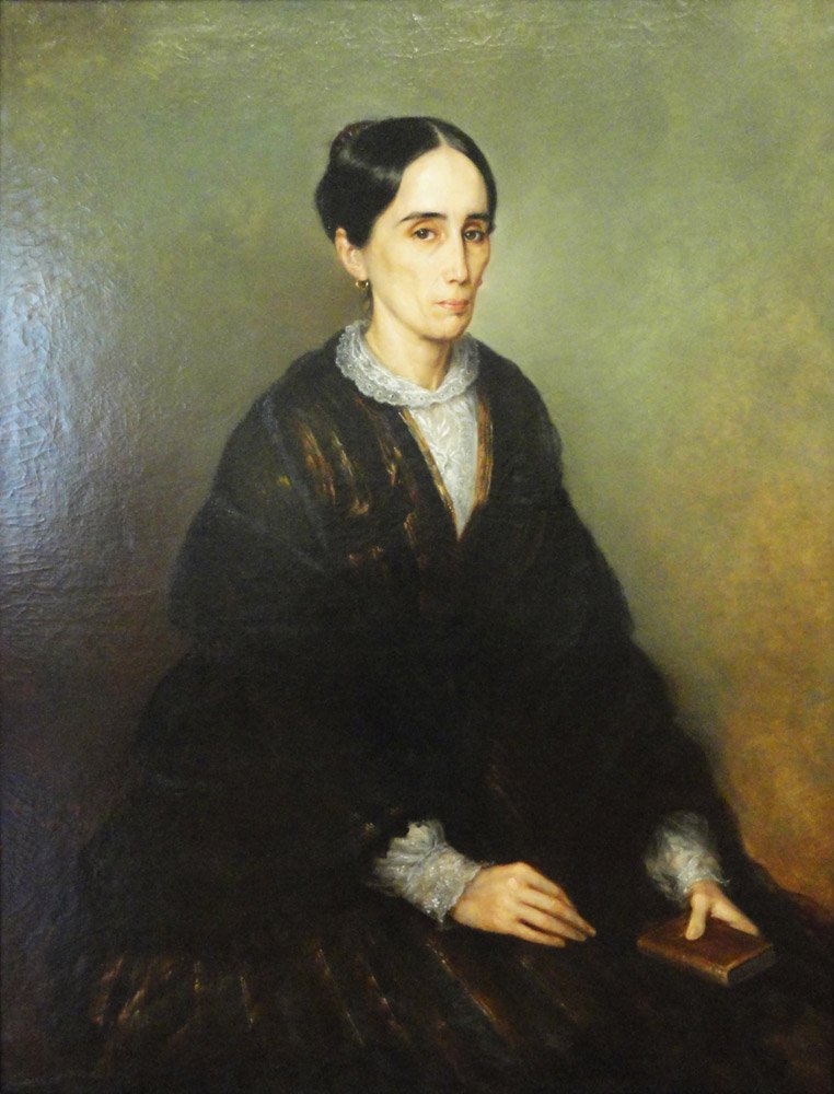 Portrett av Antonia Alves de Carvalho av Augusto Muller