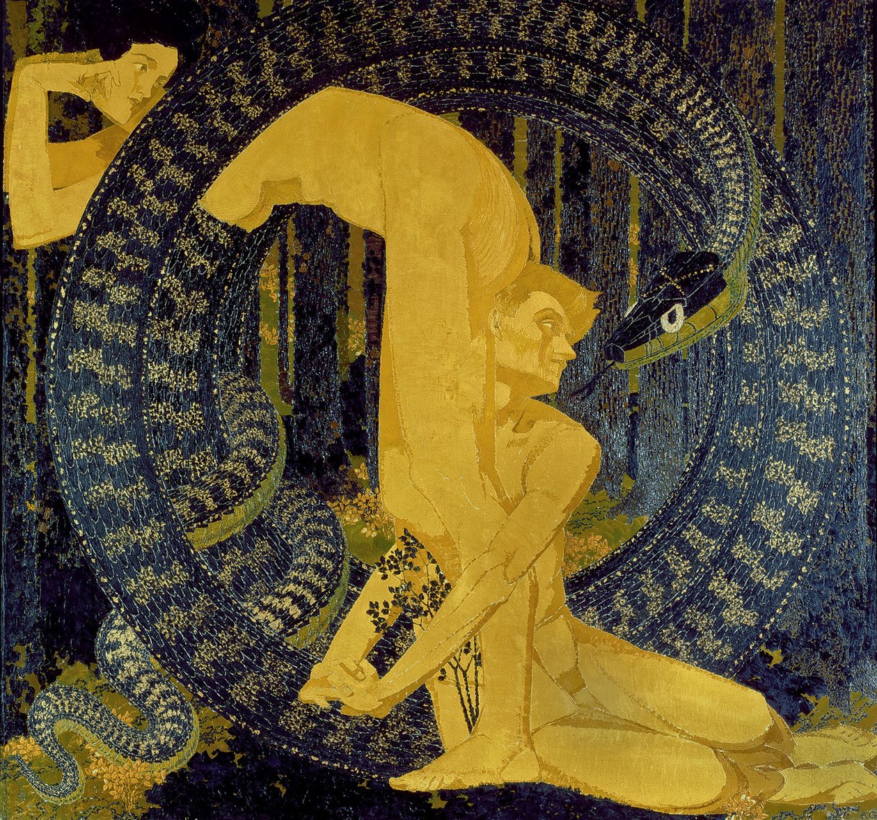Adam og Eva av Augusto Giacometti