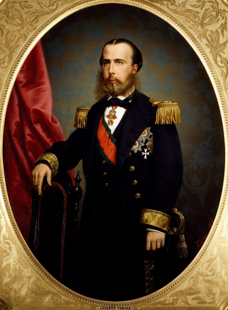 Portrett av Ferdinand Maximilian av Østerrike (Wien av Augusto Tominz