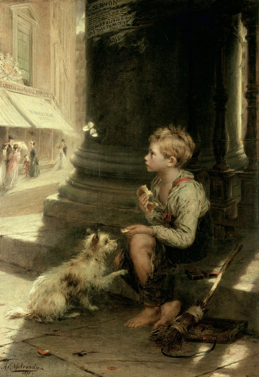 En andel av skorpen, 1871 av Augustus Edward Mulready