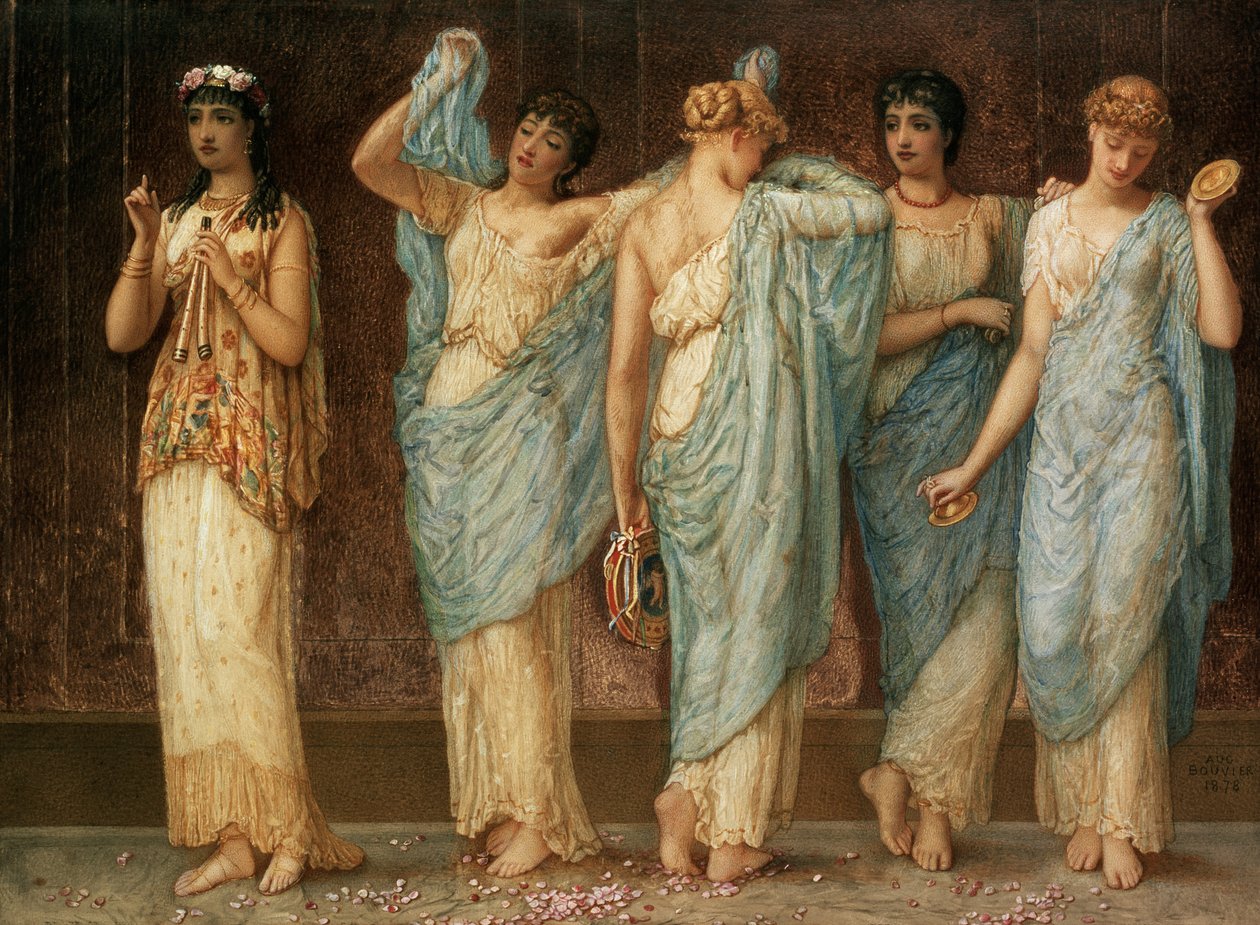 Klar for dans av Augustus Jules Bouvier