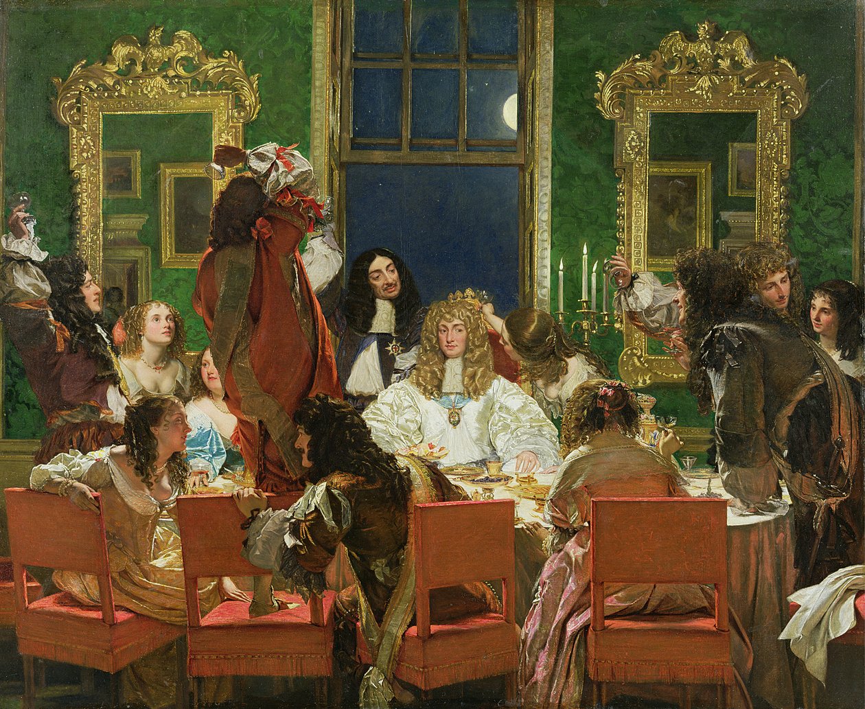 The Life of Buckingham, 1853-55 (se 129316 for par) av Augustus Leopold Egg