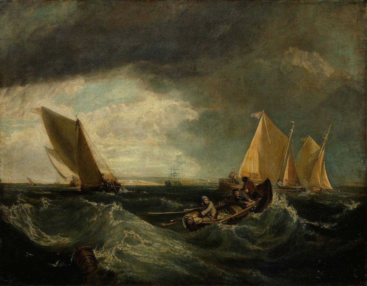 Sheerness and the Isle of Sheppey (etter J.M.W. Turner) av Augustus Wall Callcott