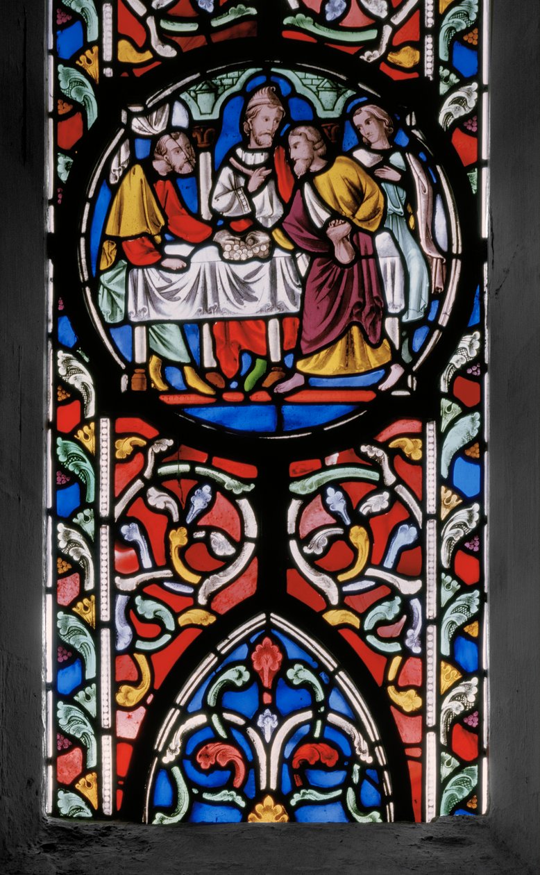 The Passion Of Christ, East Window, detalj, 1848-50 av Augustus Welby Northmore Pugin