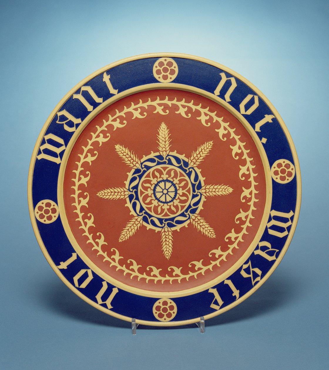 Minton brødtallerken (keramikk) av Augustus Welby Northmore Pugin