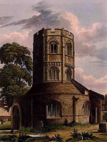 Church of the Holy Sepulchre, Cambridge, fra 
