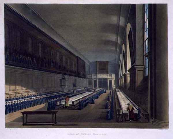 Hall of Christ Hospital, fra 