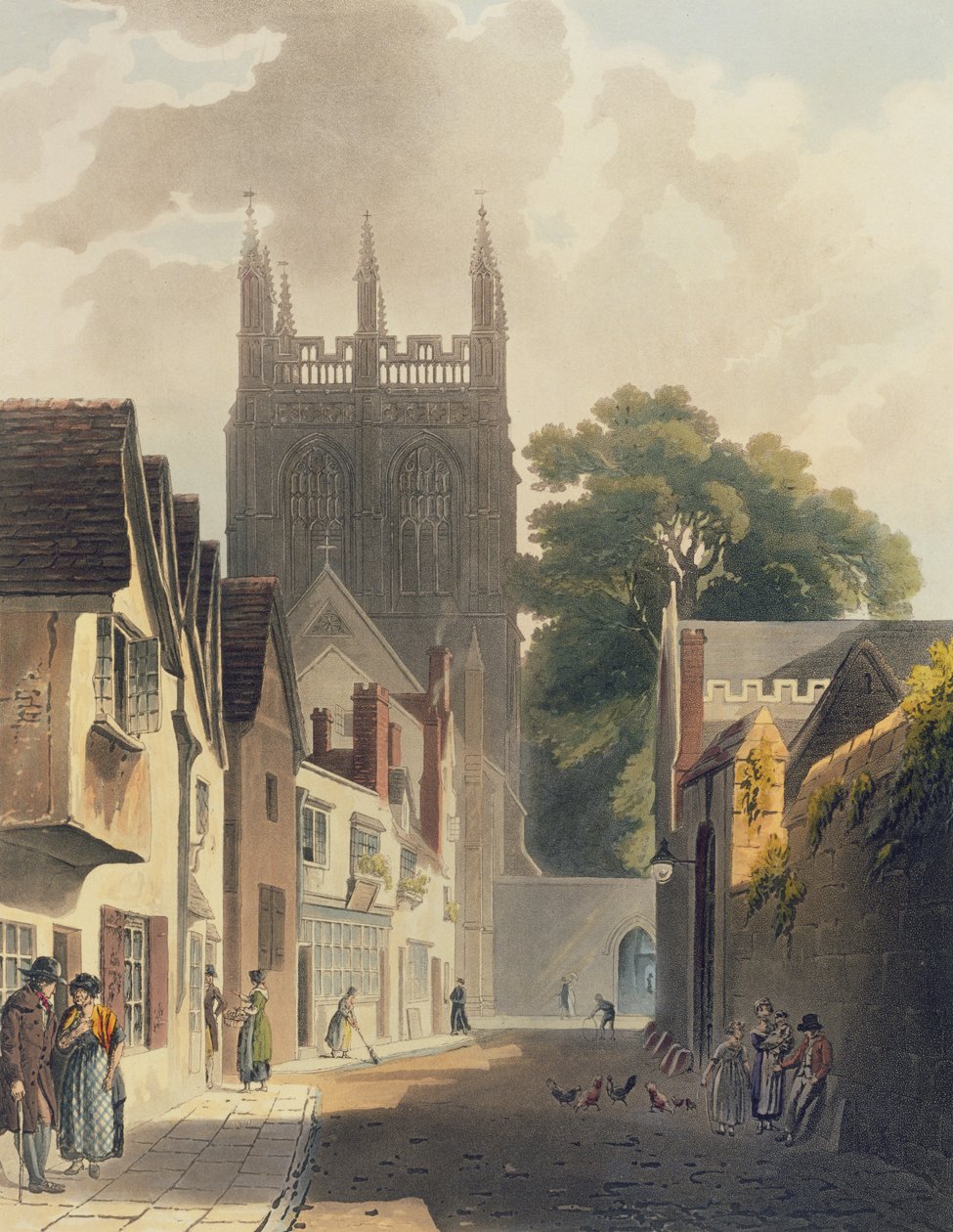 Magpie Lane, Oxford, illustrasjon fra 