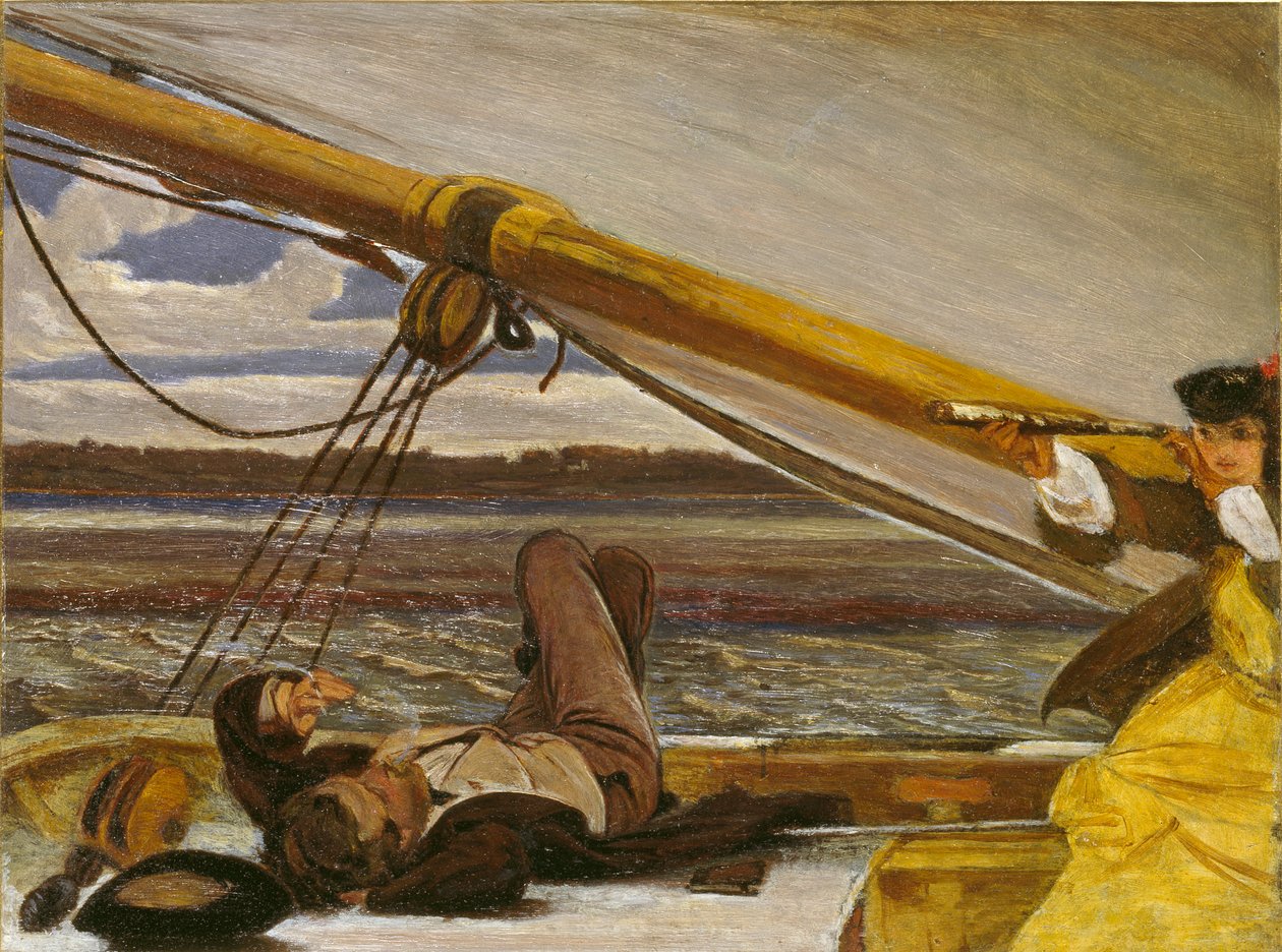 Outward Bound, midten av 1800-tallet av Augustus Leopold Egg