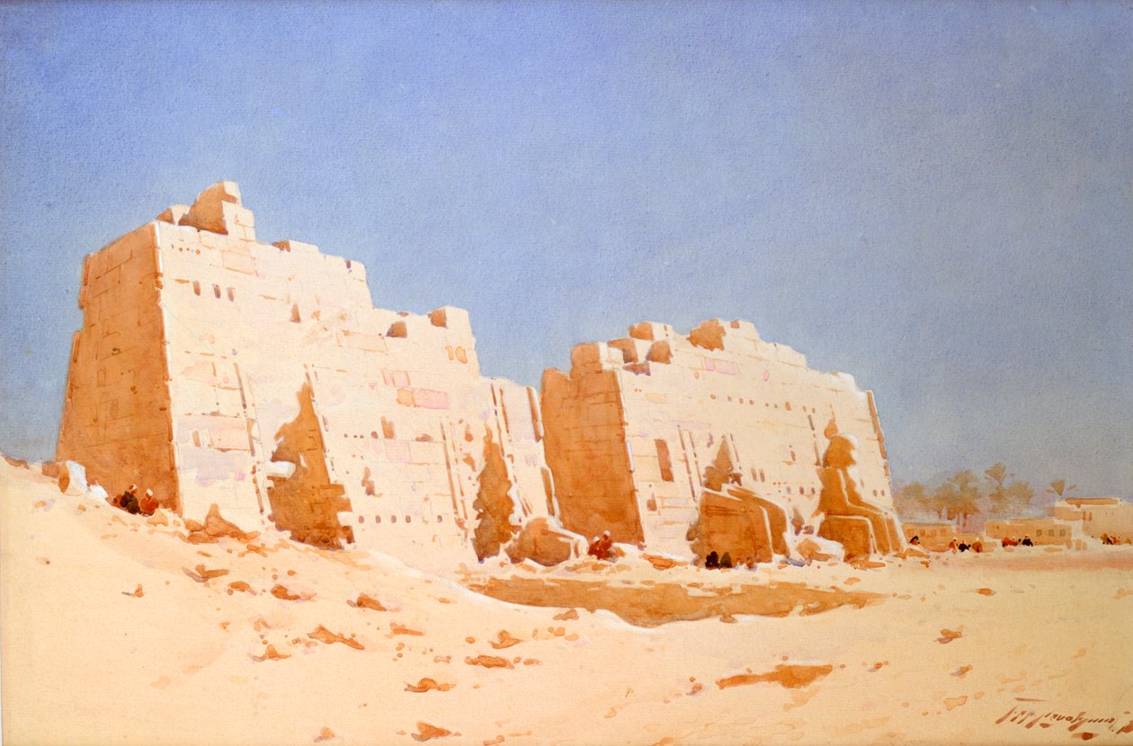 Karnak, 1897-1930 av Augustus Osborne Lamplough