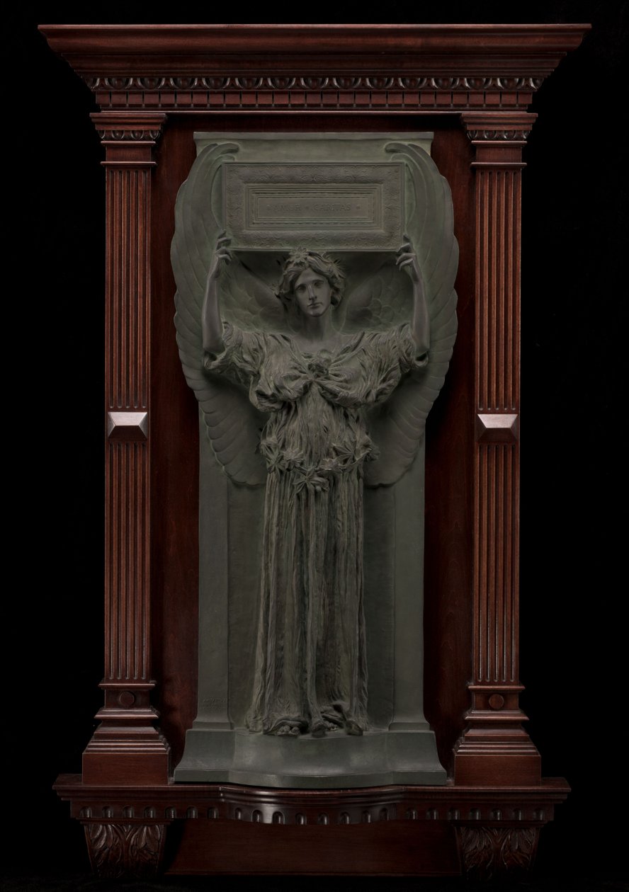 Amor Caritas, modellert 1898, støpt etter 1898 av Augustus Saint Gaudens