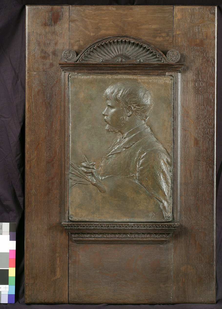Jules Bastien-Lepage (1848-84) 1880 (bronse) av Augustus Saint Gaudens