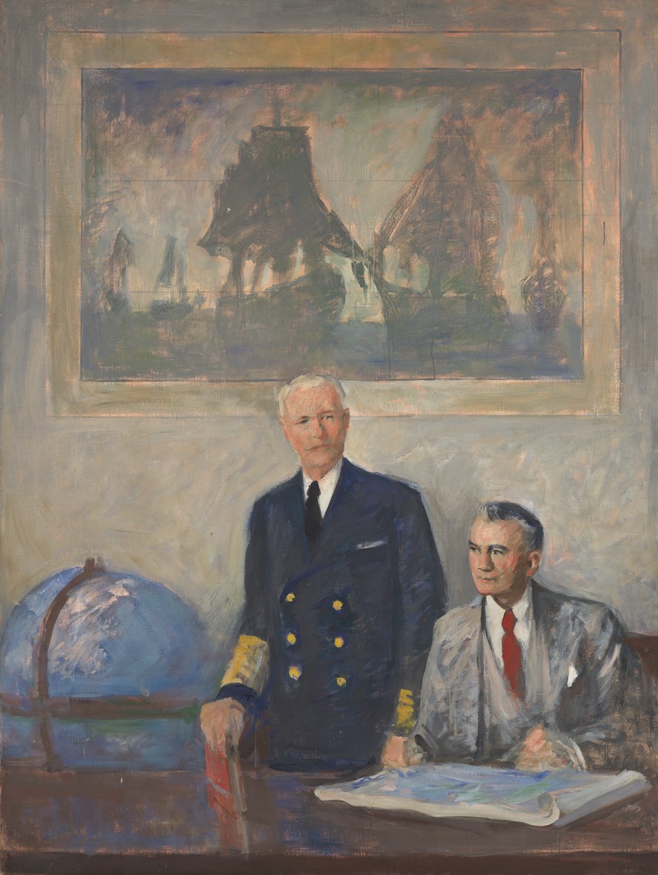 Høykommandoen - Høyre panel, 1947-1949. av Augustus Vincent Tack