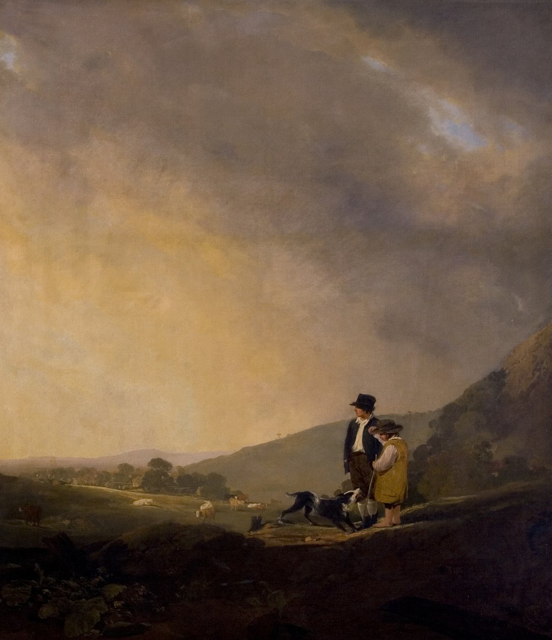Cow Boys, 1807 av Augustus Wall Callcott