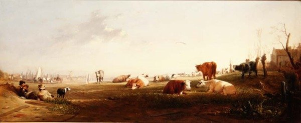 Dort (Dordrecht) av Augustus Wall Callcott