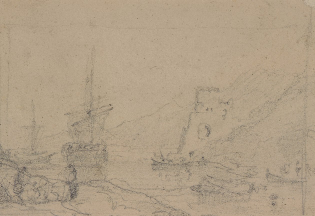 Studier av komposisjon (tegning) av Augustus Wall Callcott