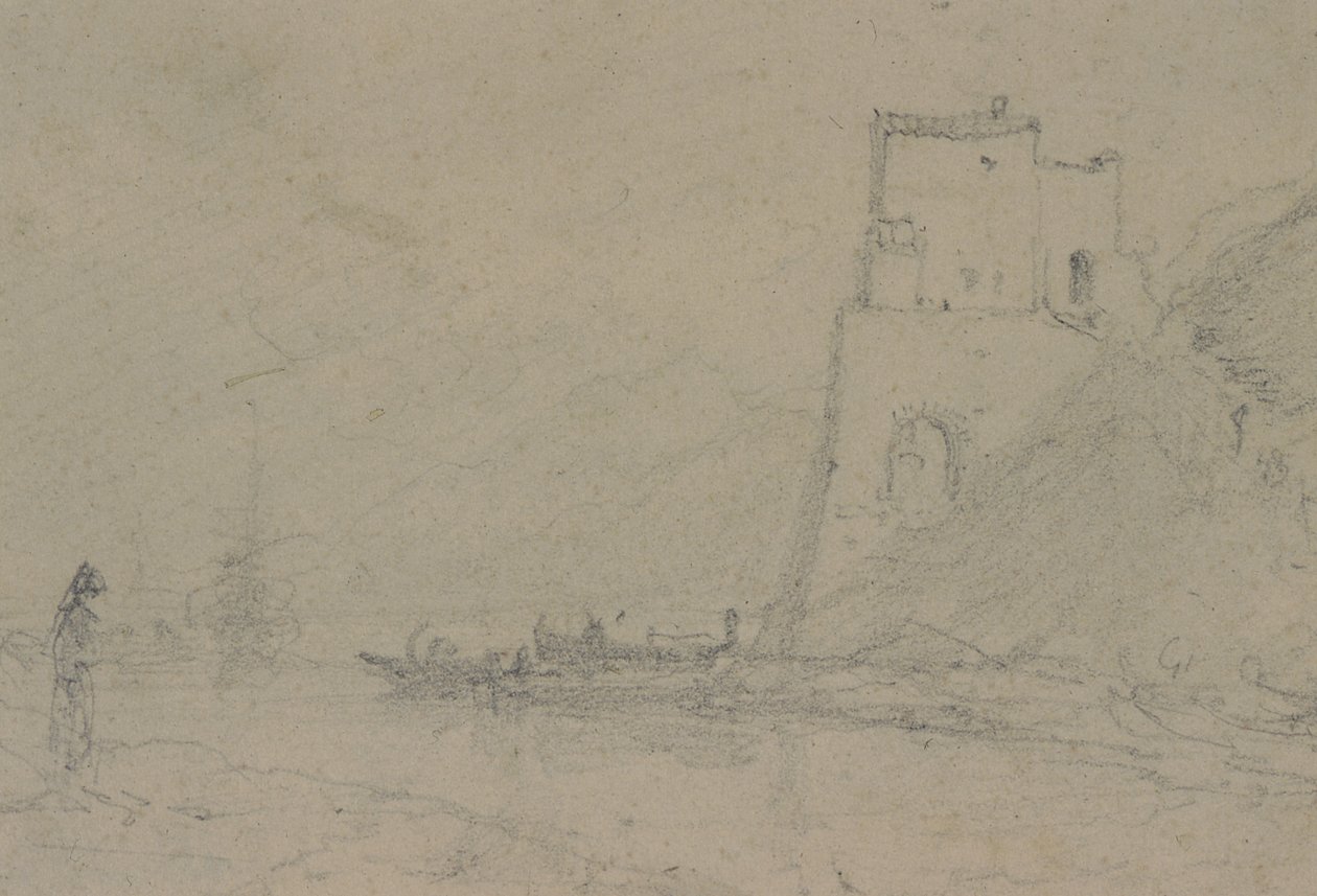 Studier av komposisjon (tegning) av Augustus Wall Callcott