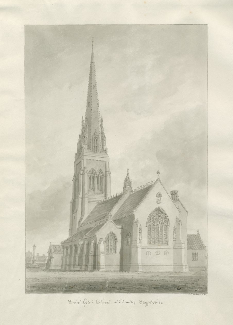 Cheadle - romersk-katolske kirke (St Giles