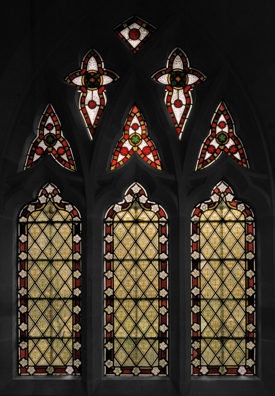 Cloister Window, 1846 (farget glass) av Augustus Welby Northmore Pugin