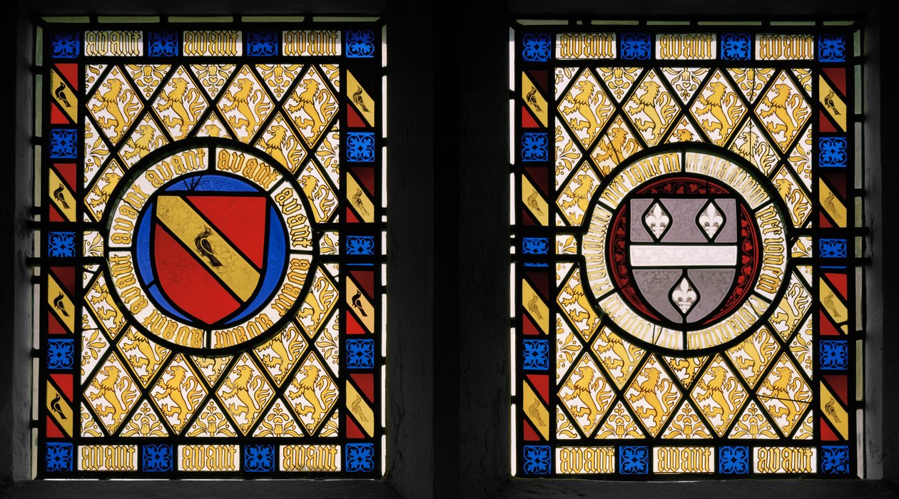 Spisestuevindu, 1844 (farget glass) av Augustus Welby Northmore Pugin