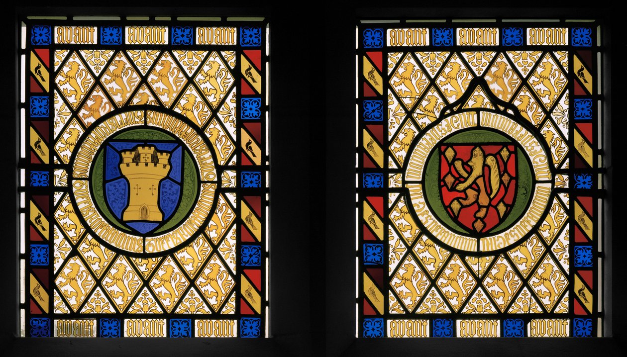 Spisestuevindu, 1848 (farget glass) av Augustus Welby Northmore Pugin
