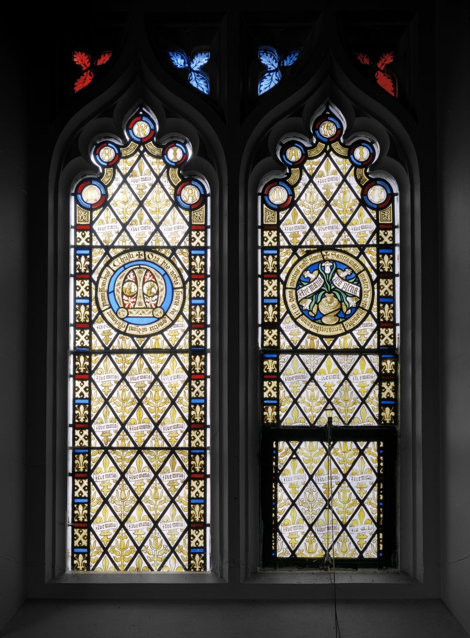 North Wall Window, 1841 (farget glass) av Augustus Welby Northmore Pugin