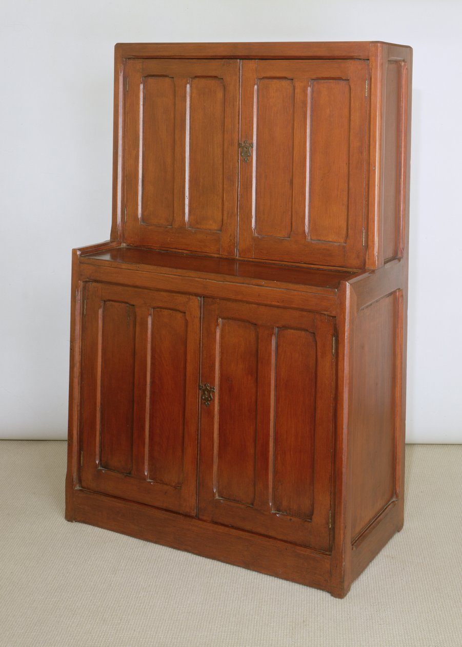 Bønnebokskap, ca. 1843 (furu) av Augustus Welby Northmore Pugin