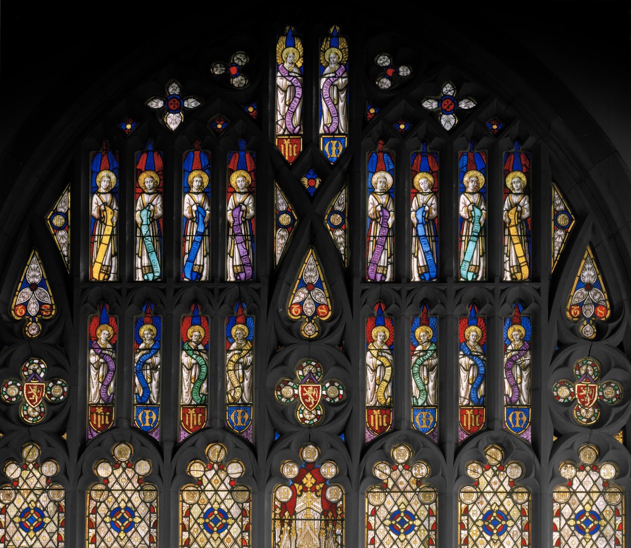 St. Alban, detalj, ca. 1841 (farget glass) av Augustus Welby Northmore Pugin