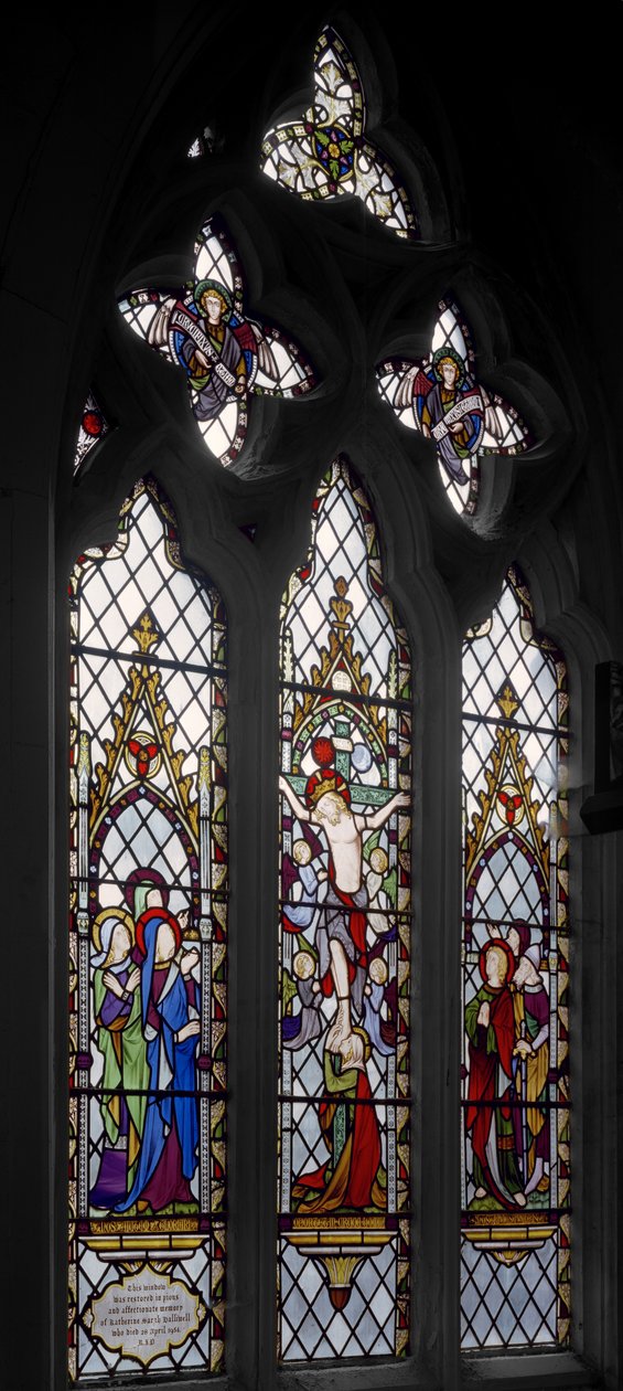 The Crucifixion, 1852 (farget glass) av Augustus Welby Northmore Pugin