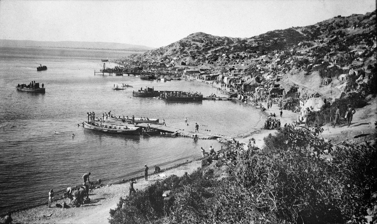 Utsikt over Anzac Cove, Gallipoli, 1915 av Australian Photographer