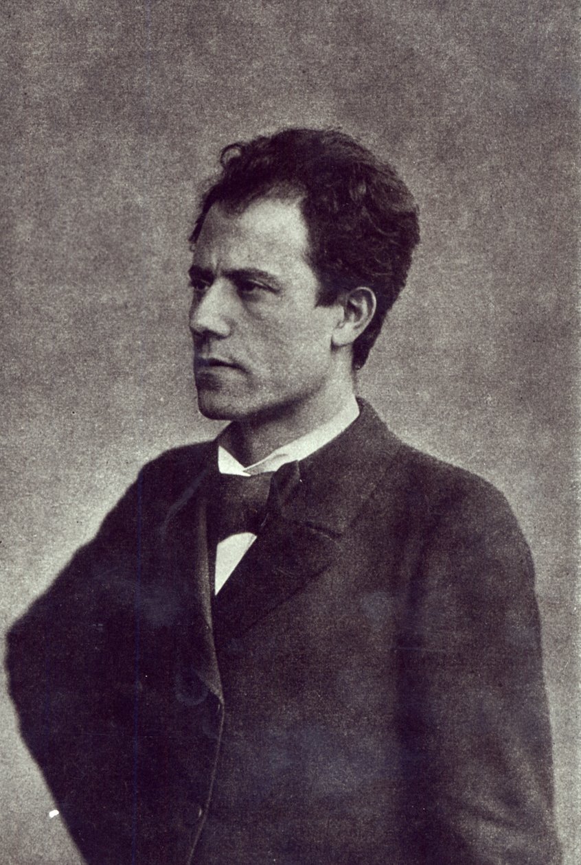 Portrett av Gustav Mahler, 1897 av Austrian Photographer