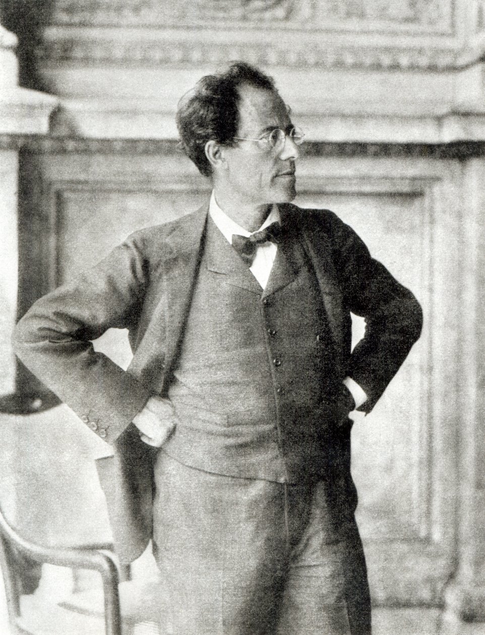 Portrett av Gustav Mahler, 1907 av Austrian Photographer