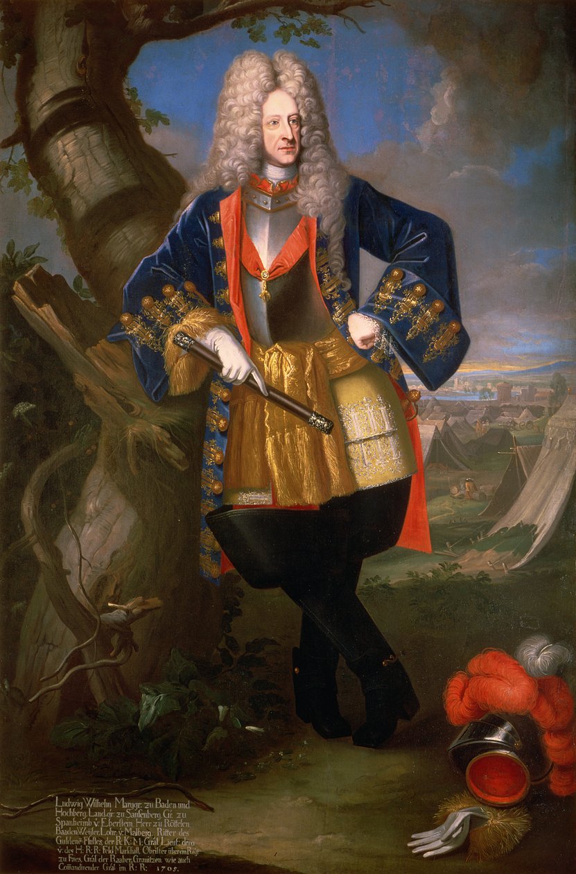 01147 Ludwig Wilhelm, greve av Baden (1655-1707), 1705 av Austrian School