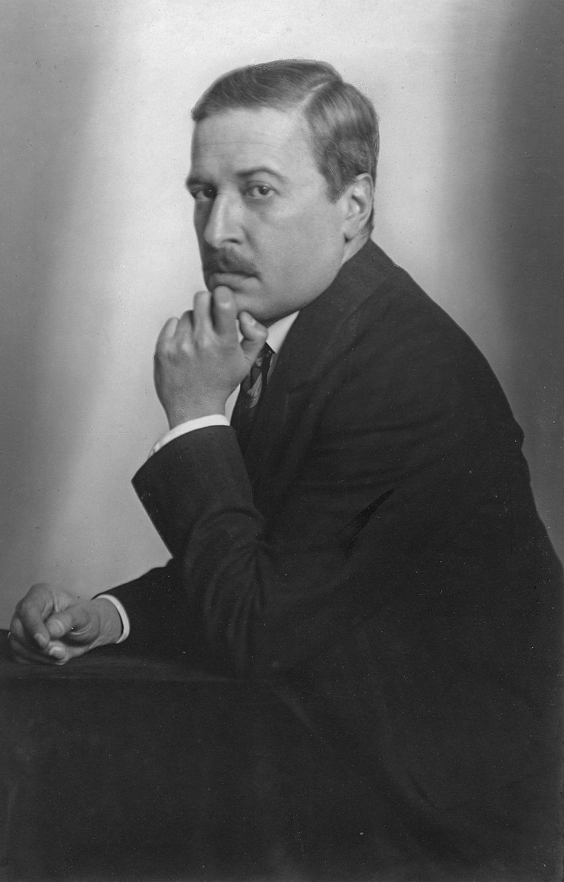 Portrett av Hugo von Hofmannsthal av Austrian Photographer