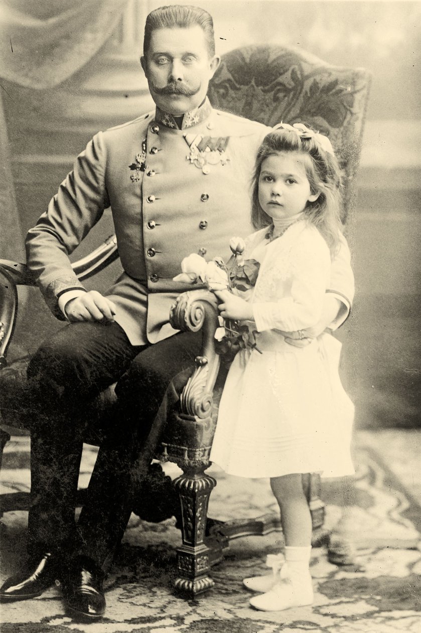 Franz Ferdinand med prinsesse Sophie av Austrian School