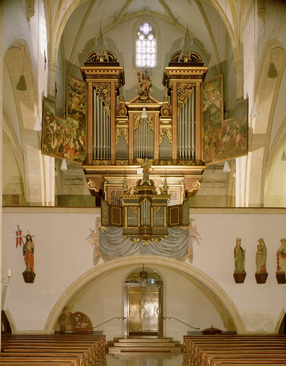 Orgel, ca. 1618 av Austrian School