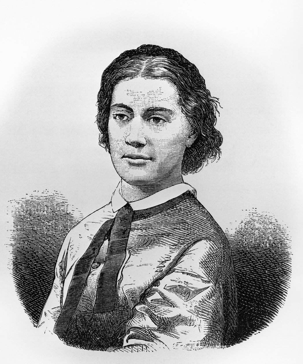 Portrett av Alexandrine Tinné, illustrasjon fra 