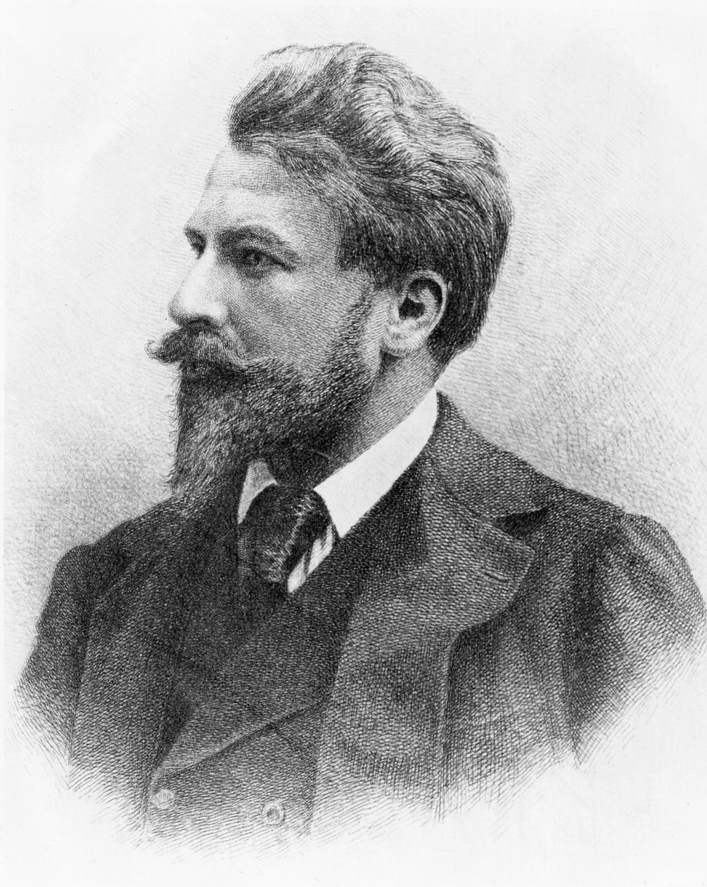 Portrett av Arthur Schnitzler (1862-1931) av Austrian School
