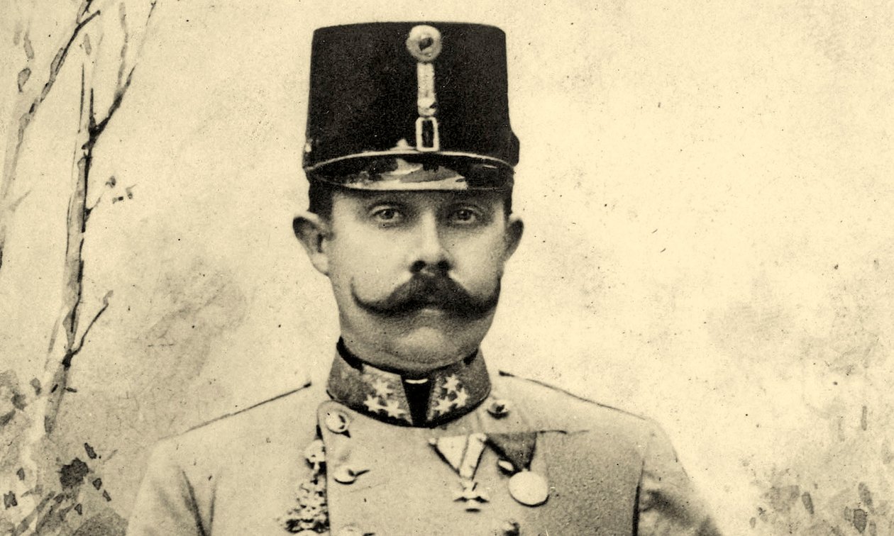 Portrett av Franz Ferdinand av Austrian School
