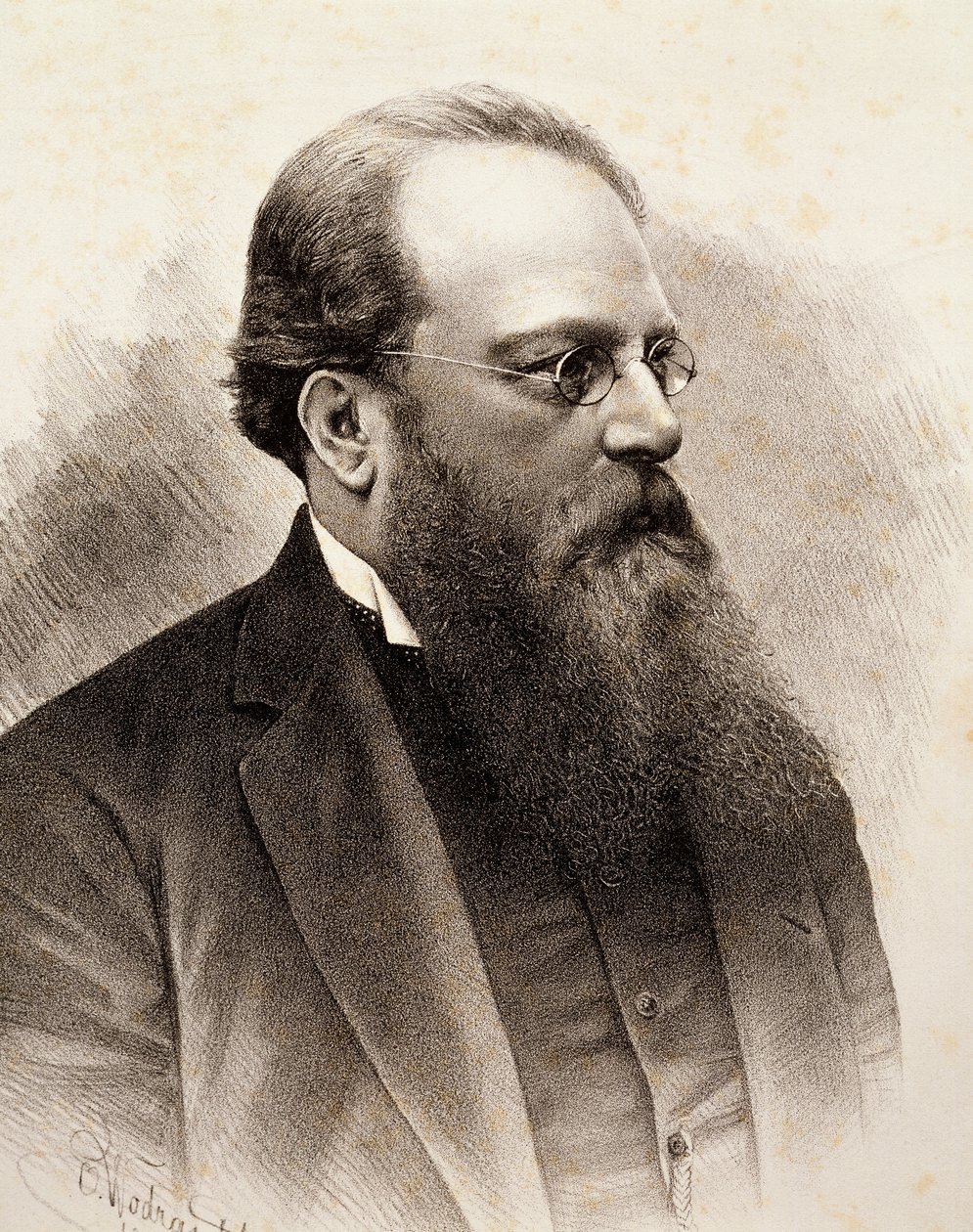 Portrett av Hans Richter av Austrian School