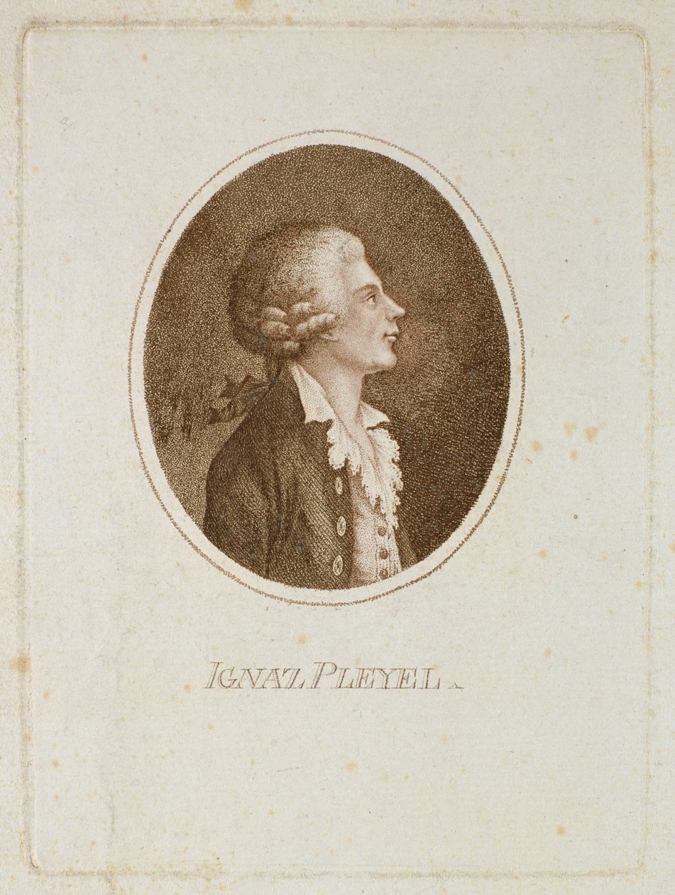 Portrett av Ignace Pleyel (1757-1831) av Austrian School